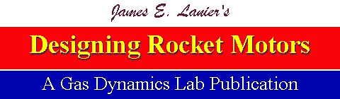 Designing Rocket Motors / Gas Dynamics Lab