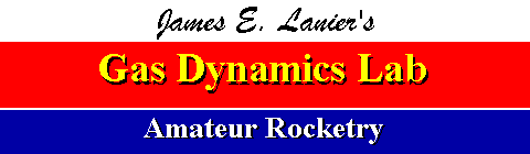 Designing Rocket Motors / Gas Dynamics Lab